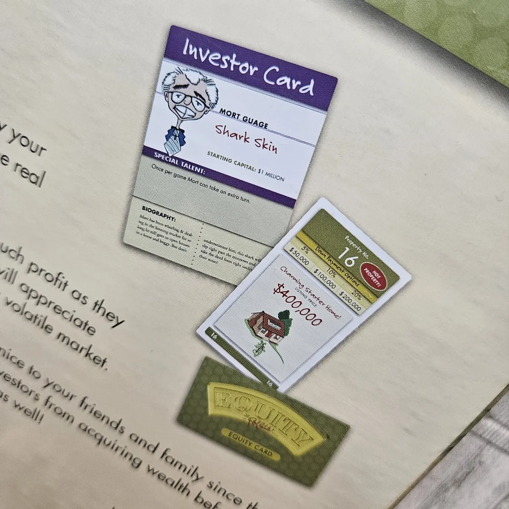 Equity The Real Estate Board Game - Strategy Game NIB - Picture 5 of 14